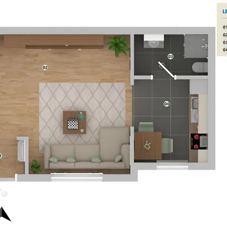 Apartamento Center
